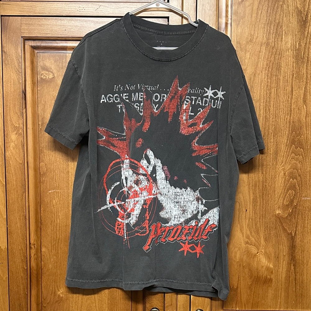 MNML Black and Red Graphic Kids T-Shirt